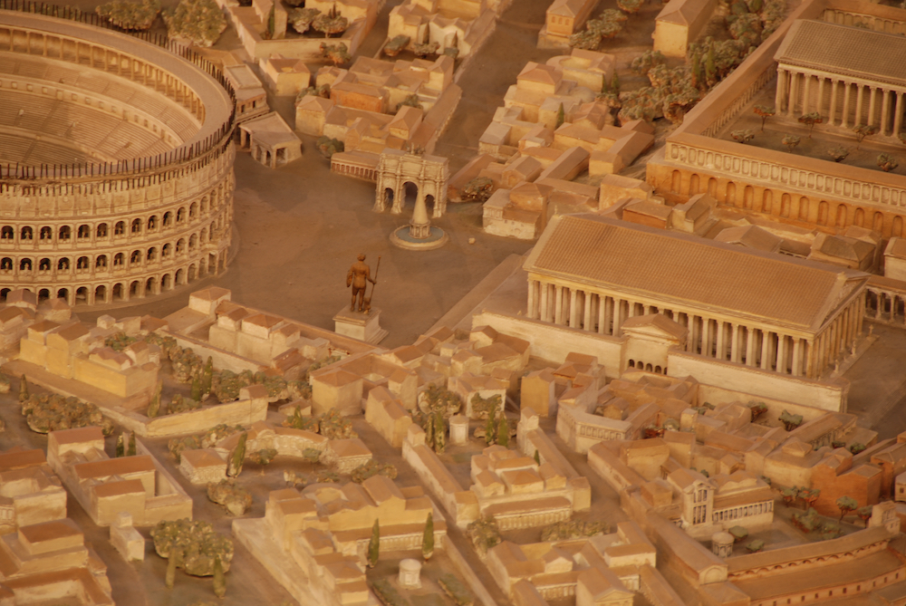 Rome Day Tours of ancient Rome utilize a wide array  of very helpful visual aids and reconstructions to help recreate the visual past, while delving thematically into many amazingly complex political and religious dynamics